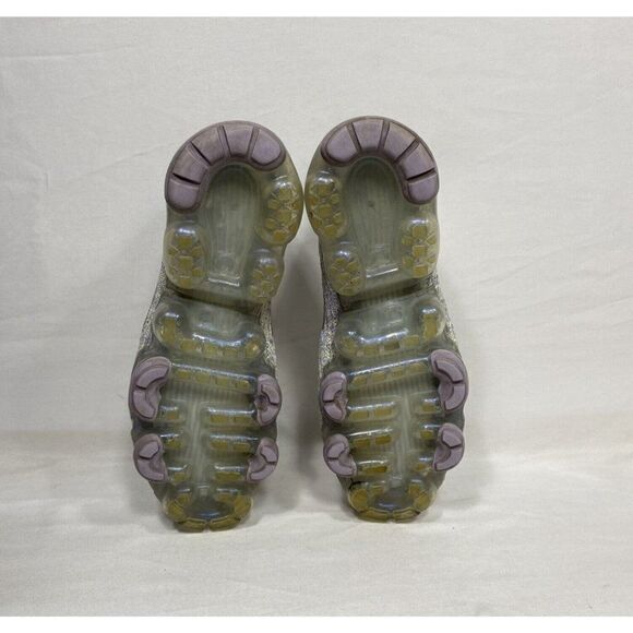 Nike Air Vapormax Flyknit 3 Shoes AJ6910-102 Barely Volt Women’s Size 6.5 - Picture 7 of 9